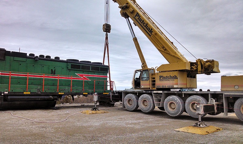 Winter Crane Equipment Rentals