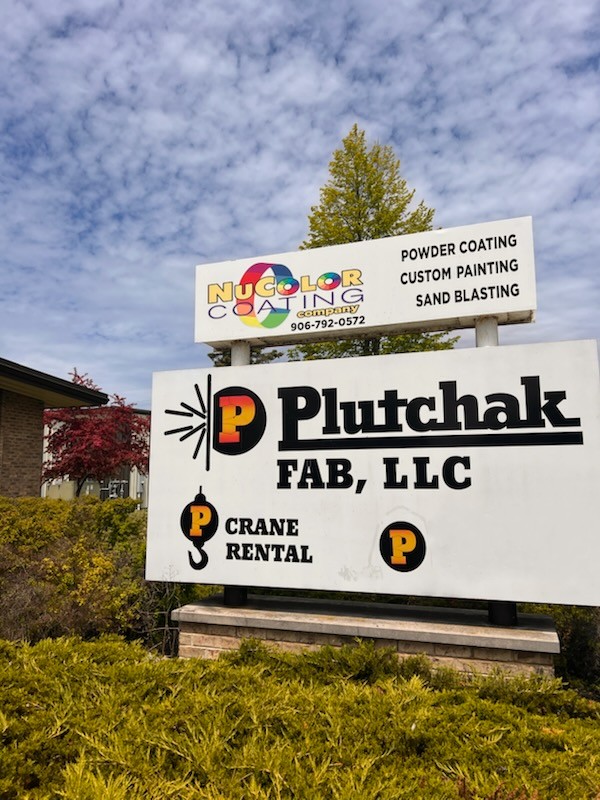Plutchak Fab Sign Close Up